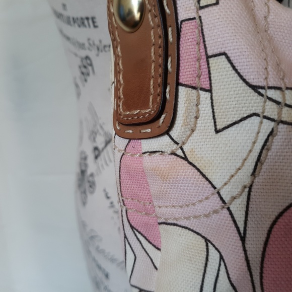 SOLD COACH MULTI PINK SIGNATURE HOBO BAG - Picture 7 of 7